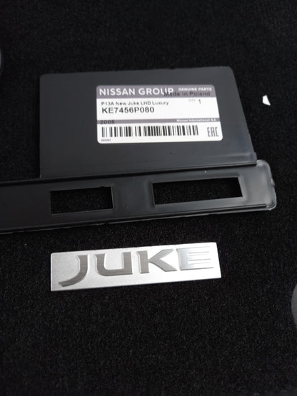 Original NISSAN Juke (F16) Fußmattensatz Luxury Schwarz KE7456P080