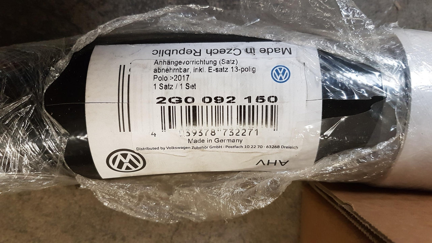 Original OE Volkswagen Anhängerkupplung 2G0092150