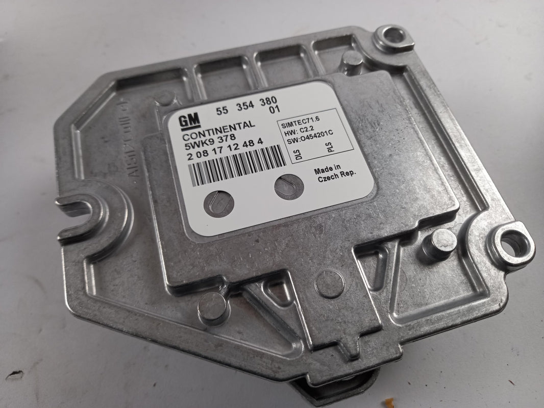 Original OPEL Astra-H Vectra-C Signum ECU Engine Control Unit 1.8 55354380 
