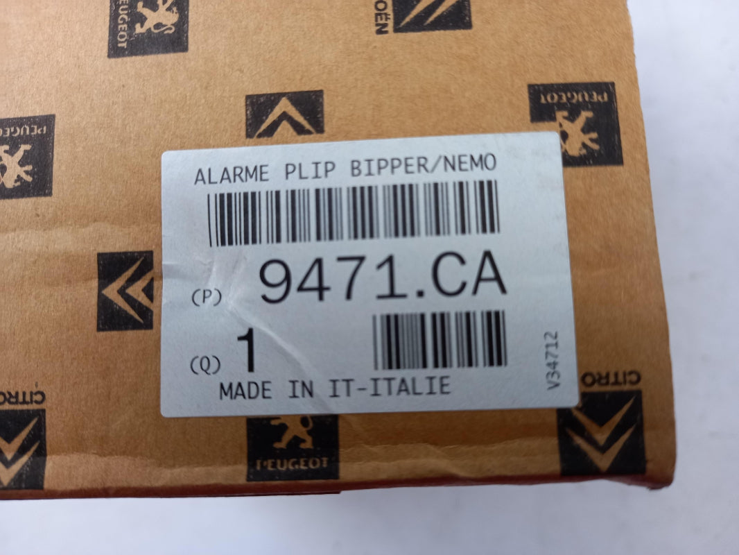 Original PEUGEOT Bipper CITROEN Nemo Alarmanlage 9471CA