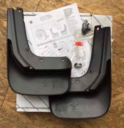Original VW Golf Sportsvan Schmutzfängersatz 2-stück hinten 510075101