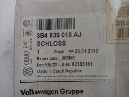 Original VW Bora Golf Polo SEAT Ibiza Leon Türschloss hinten rechts 3B4839016AJ