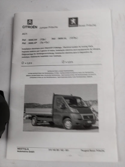 Original PEUGEOT Boxer CITROEN Jumper Anhängerkupplung Elektrosatz 13/7p 9688AL