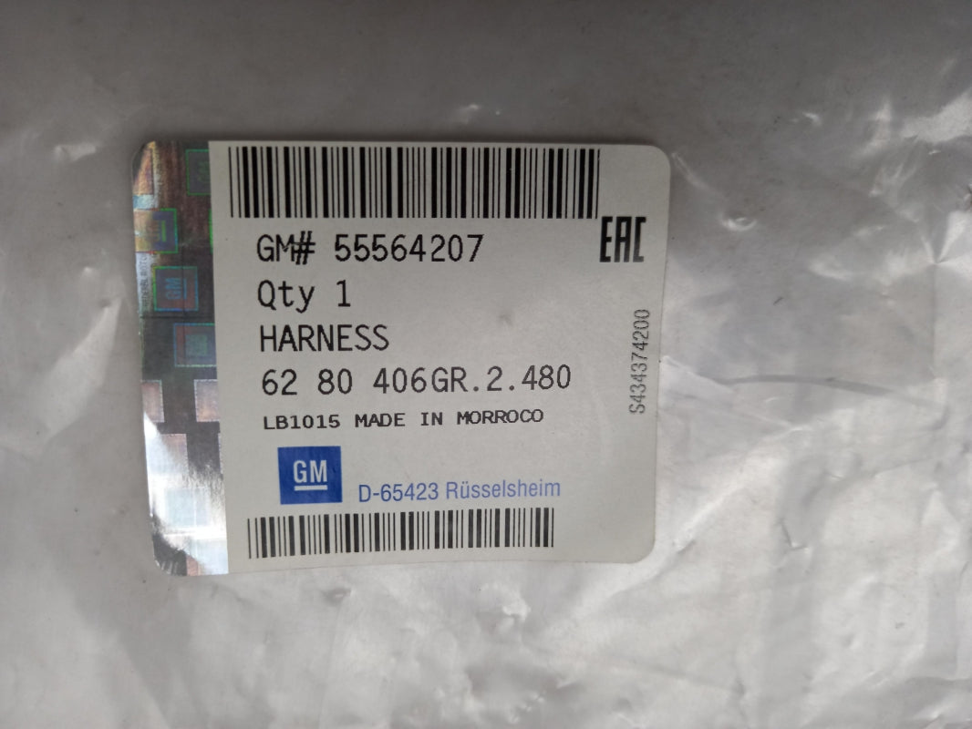 Original OPEL Meriva-A 1.4 Z14XEP Motor Kabelbaum 55564207