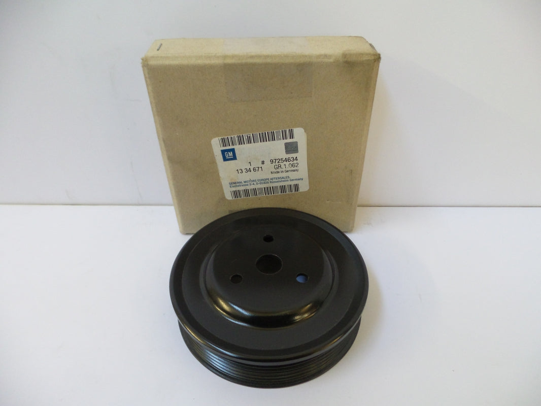 Original OE OPEL Wasserpumpen Riemenscheibe 97254634
