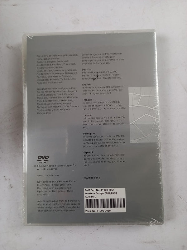 Original OE Volkswagen CD/DVD 4E0919884E