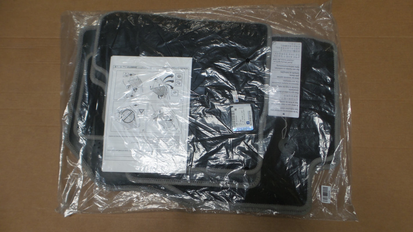 Original OPEL Karl Fußmattensatz 4-teilig Velour schwarz 42392343