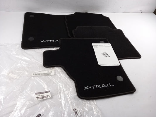 Original NISSAN X-Trail (T33) Velour Fußmattensatz Schwarz KE7456RE00