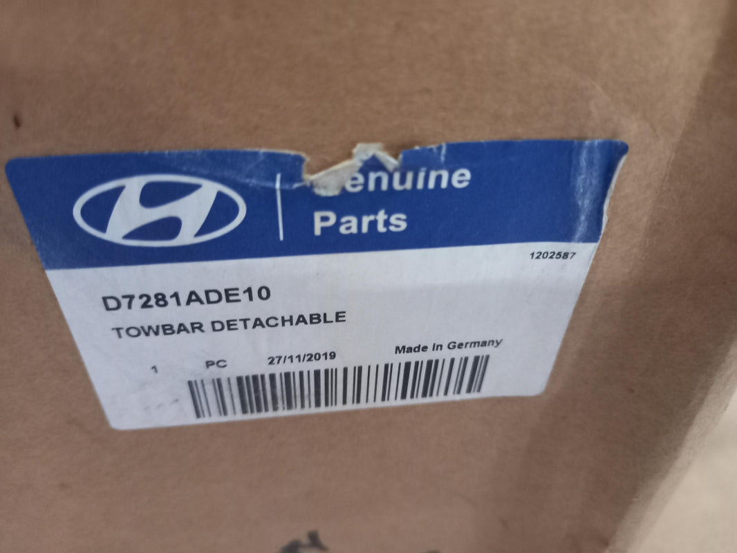 Original HYUNDAI Tucson 2018-2020 Anhängerkupplung mit Kugelkopf D7281ADE10
