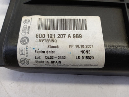 Original VW Polo IV (9N) SEAT Cordoba II (6L) Doppellüfterring 6Q0121207A9B9