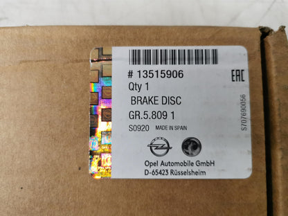 Original OE OPEL Bremsscheibe (1 Stück) 13515906