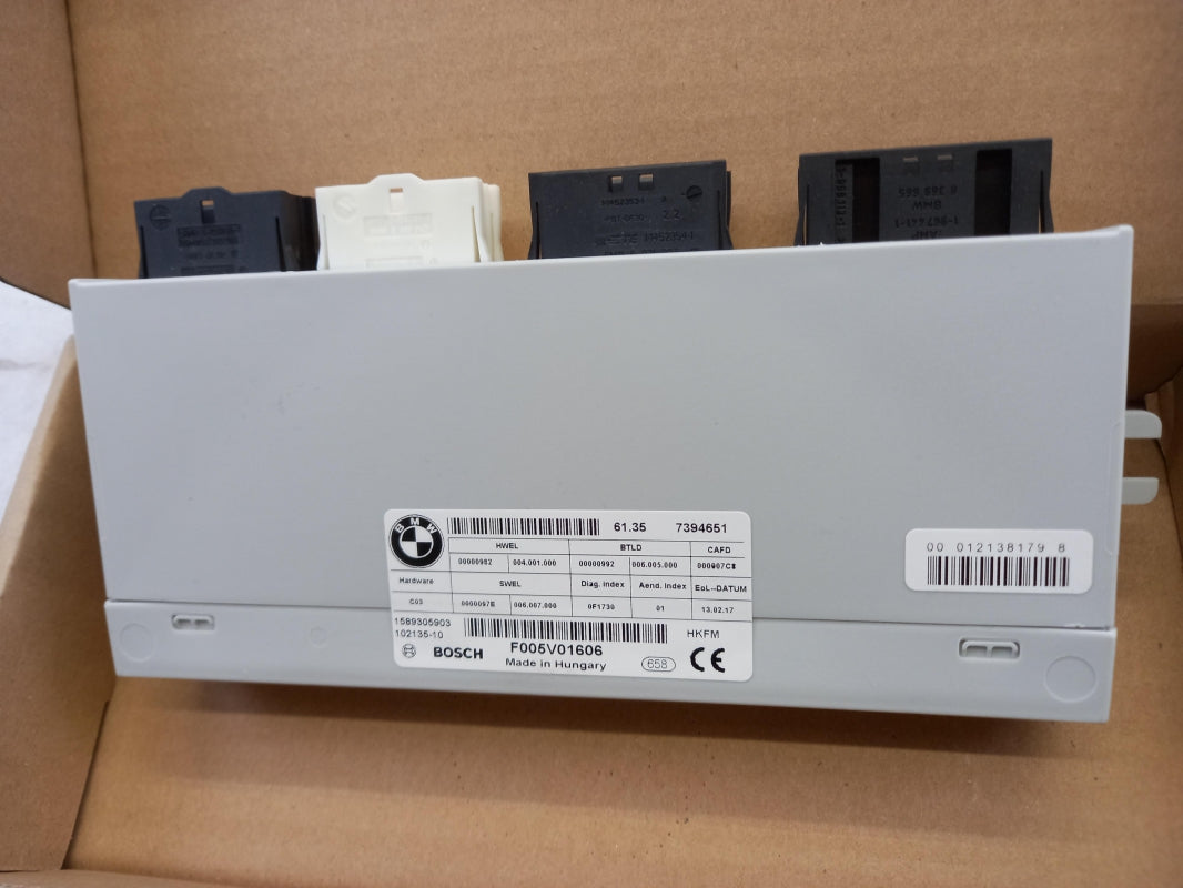 Original OE BMW control unit 61357394651 