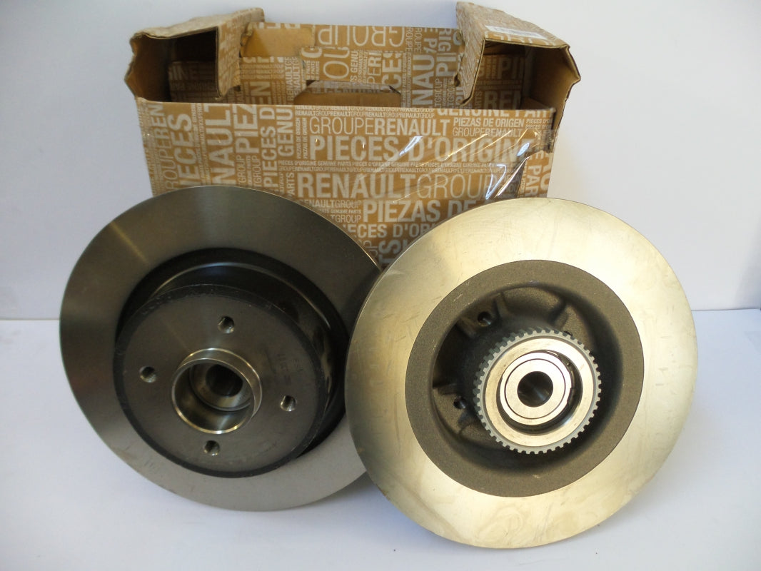 Original RENAULT Megane I Scenic I Bremsscheibensatz (2-Stück) Hinten 7701206328