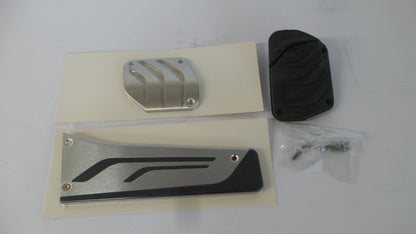 Original BMW viele Modelle Pedalauflagen Automatikgetriebe Edelstahl 35002232278