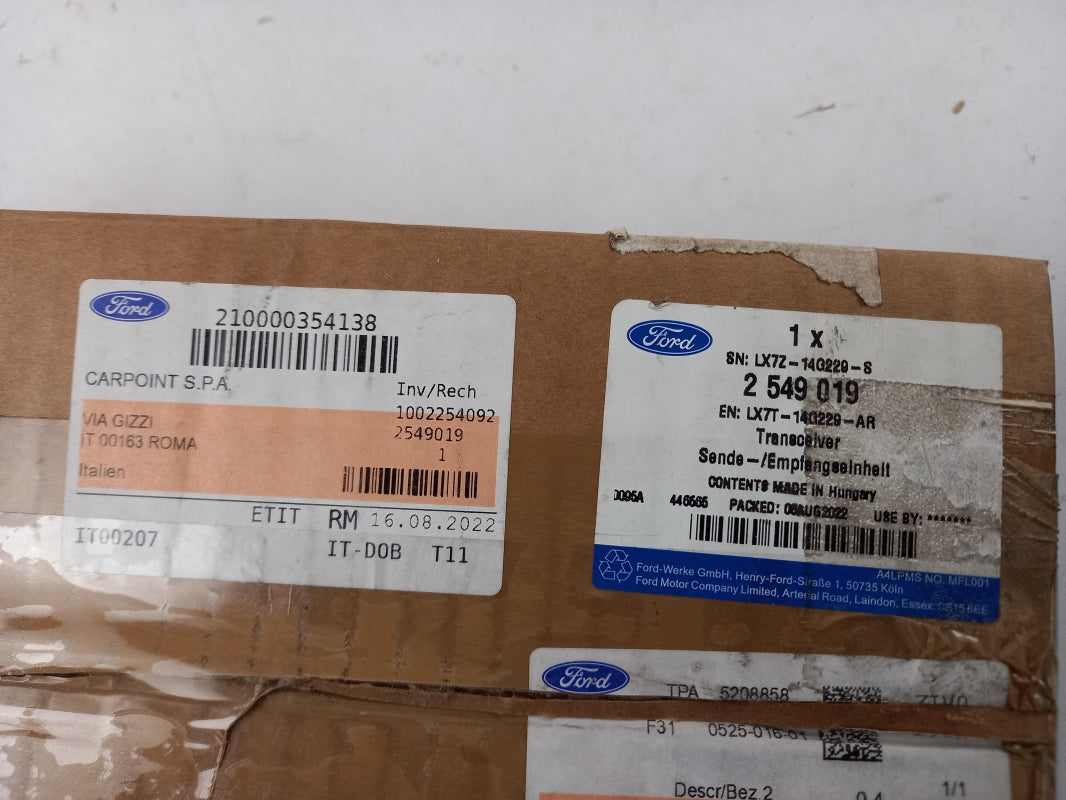Original FORD Focus 2018- Radio Sende-/Empfangseinheit Steuergerät 2549019