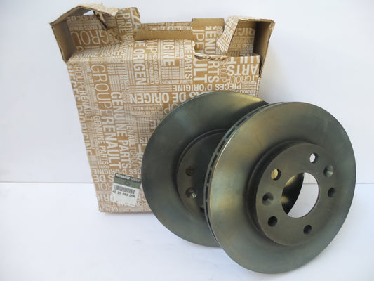 Original RENAULT DACIA Duster I Bremsscheibensatz (2 stück) vorne 402066300R