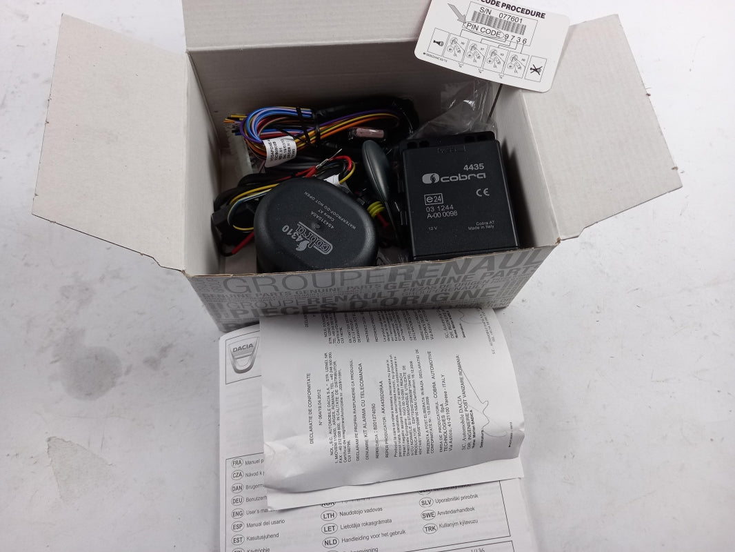 Original OE RENAULT Alarmanlage 8201274050