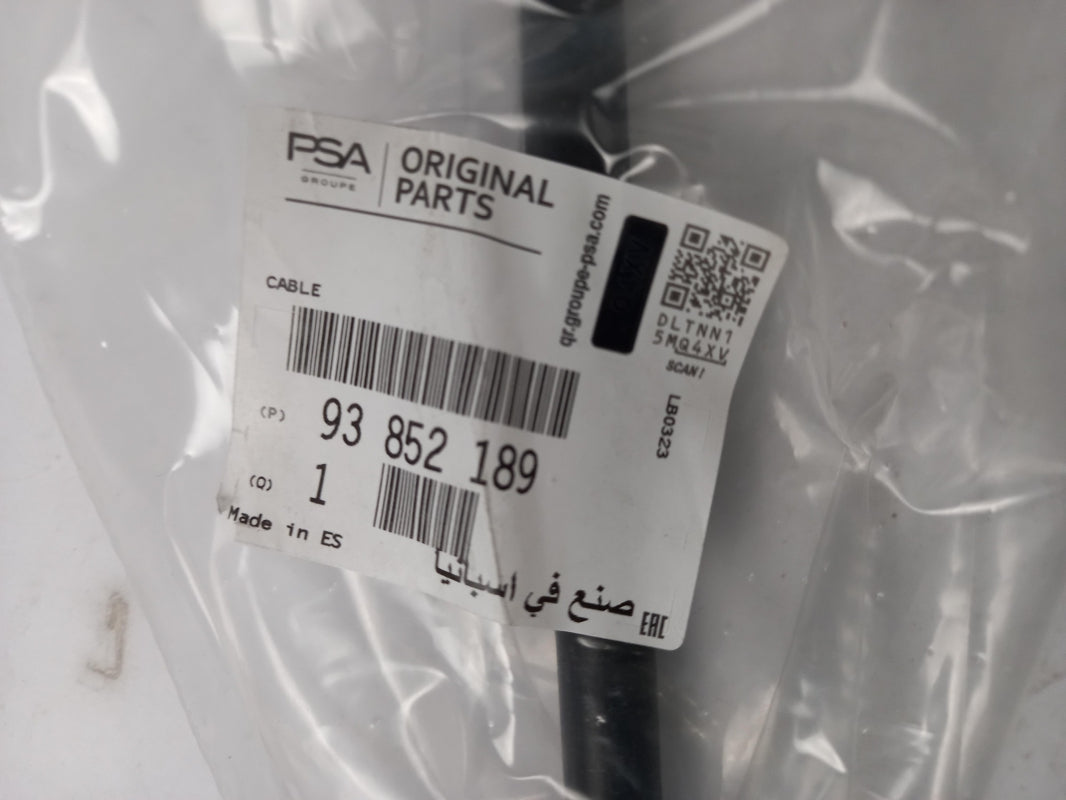 Original OE OPEL Feststellbremse Seilzug 93852189