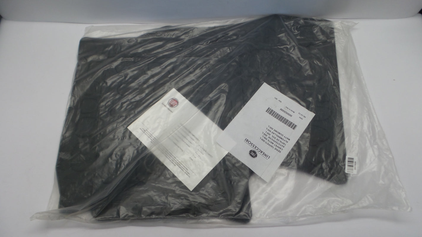 Original FIAT 500L 2012 - 2022 Gummi Fußmattensatz Hinten Vorne 50926898