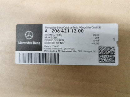 Original OE MERCEDES-BENZ Bremsscheibe (1 Stück) A2064211200