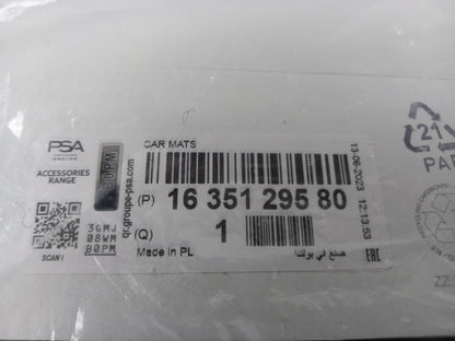 Original OE Peugeot Fußmattensatz 1635129580