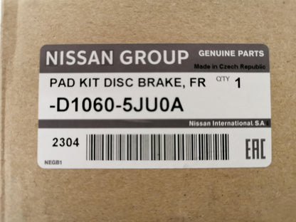 Original OE NISSAN Bremsbeläge D10605JU0A