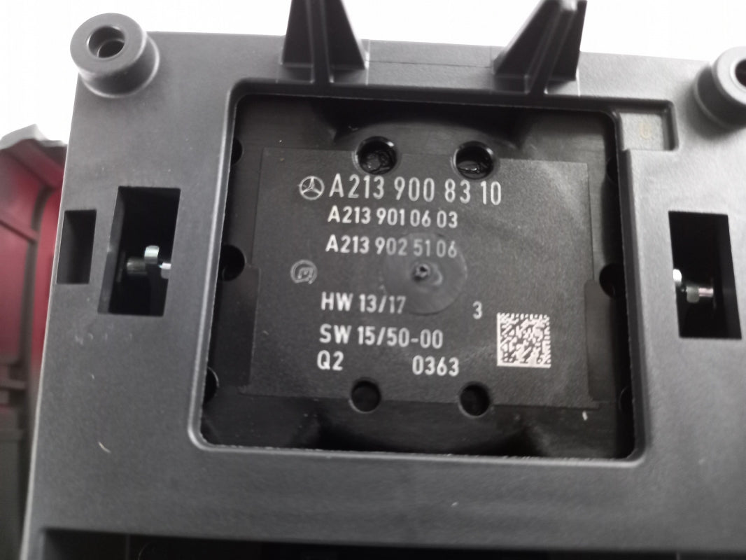 Original MERCEDES-BENZ E-klasse W213 C238 Schaltblock Konsole A2139008310