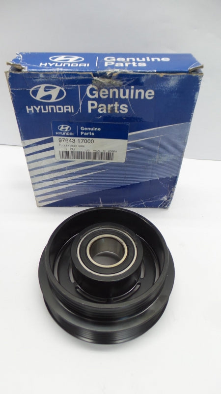 Original HYUNDAI Accent Elantra Matrix Klimakompressor Riemenscheibe 9764317000