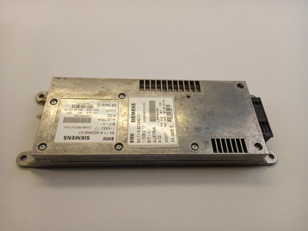 Original BMW 5' E39 X5' E53 telephone control unit Siemens BIT II 84116922942 