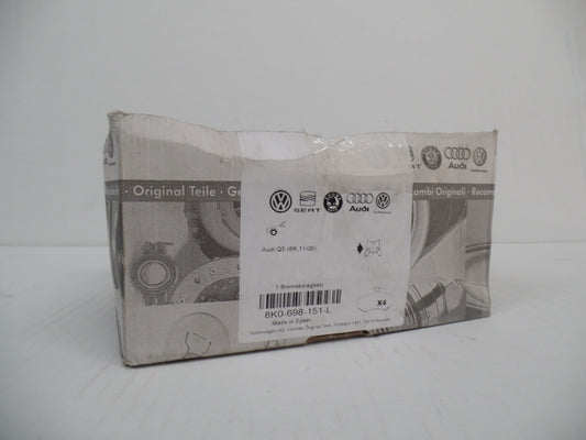 Original AUDI Q5 I (8R) 2008-2012 Bremsbeläge Satz Vorne 8K0698151L