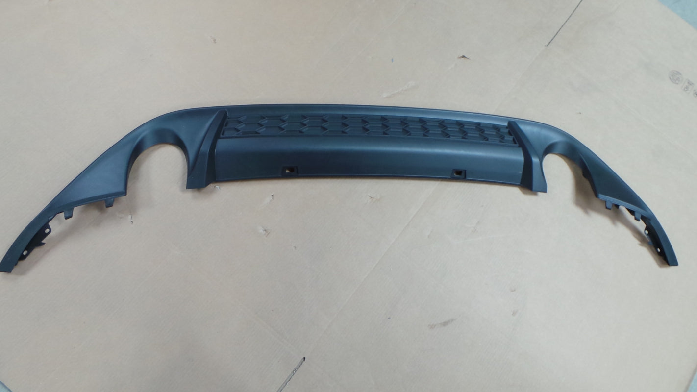 Original VW Golf Mk7 Stoßstangen Diffusor satinschwarz hinten 5G6807568F9B9