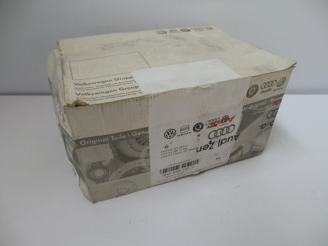 Original AUDI A5 Bremsbeläge Bremsklötze + Verschleißanzeige vorne 8K0698151J