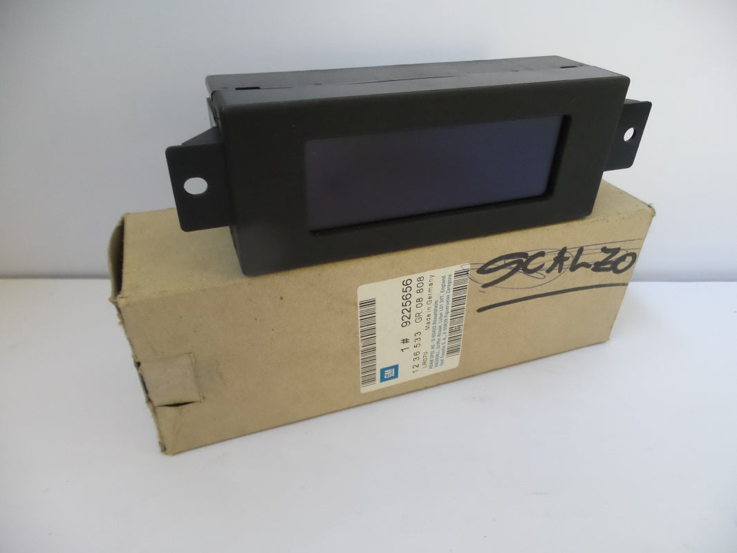 Original OPEL Zafra-A / B Tigra-A Astra-G Anzeigeeinheit multifunktion 9225656
