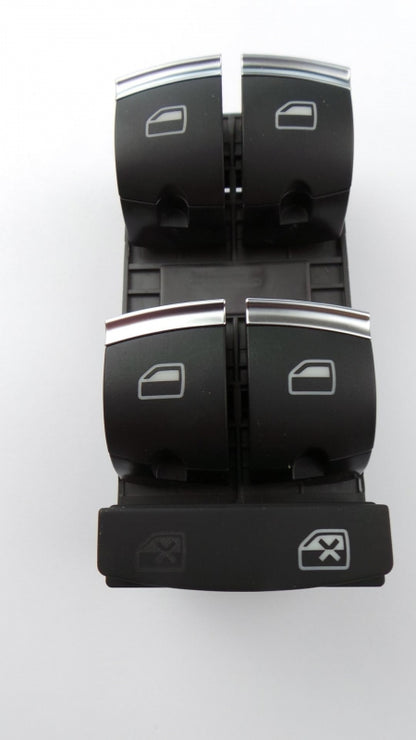 Original AUDI A3 II Q7 I RS3 Fensterheberschalter Fahrerseite 4F0959851H5PR