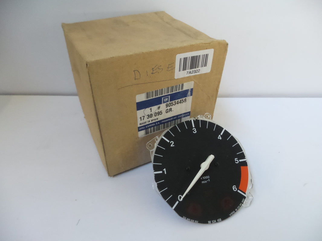 Original OPEL Corsa-B Tigra-A Geschwindigkeitsmesser anthrazit 90534458