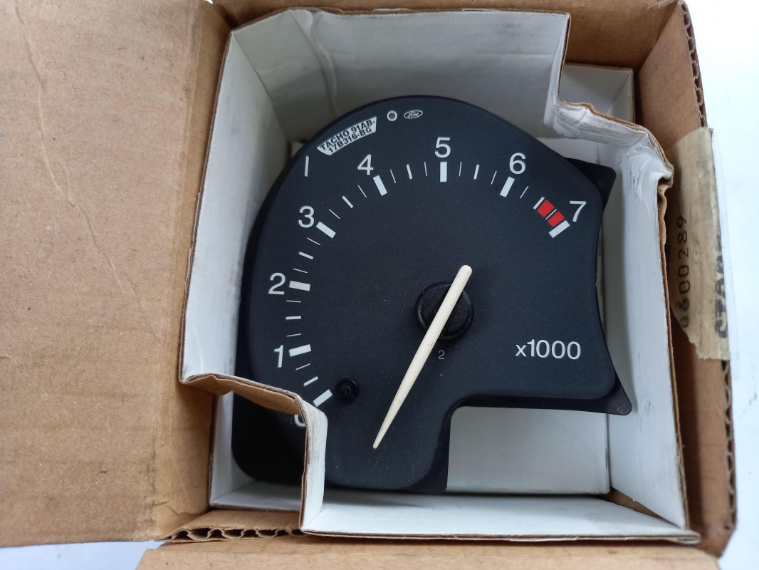 Original FORD Escort Mk5 Fiesta Mk4 Drehzahlmesser Tacho 6600289