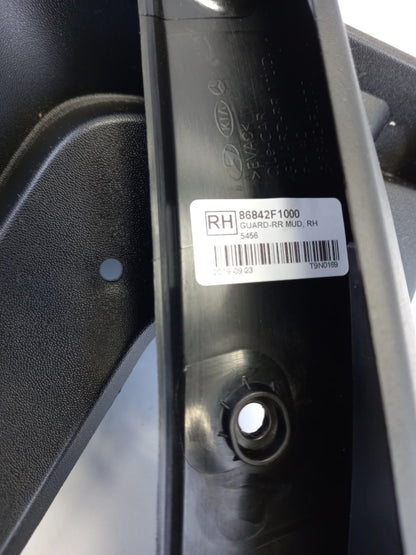 Original KIA Sportage 2019- Schmutzfänger Hinten Rechts und Links F1460ADUX01
