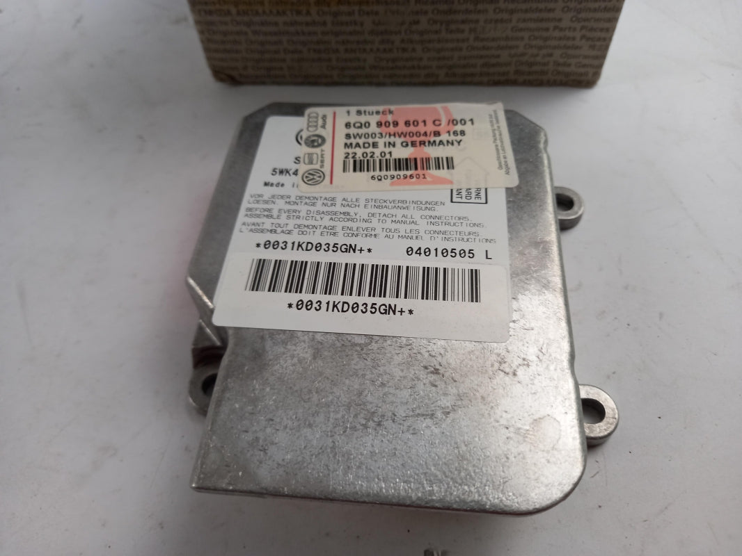 Original OE Volkswagen airbag control unit 6Q0909601C001 