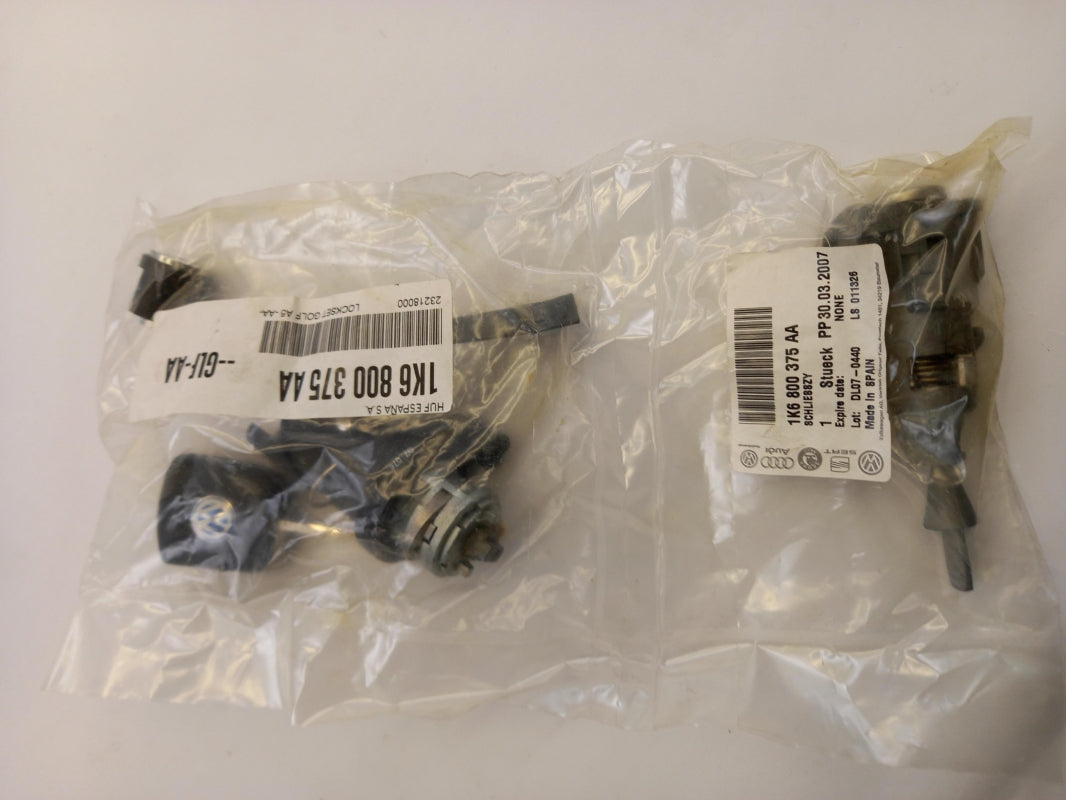 Original OE Volkswagen Schließzylinder Satz 1K6800375AA