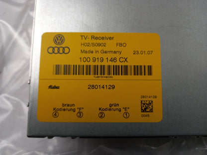 Original VW Touareg 7L 2003-2005 TV Tuner 100919146CX
