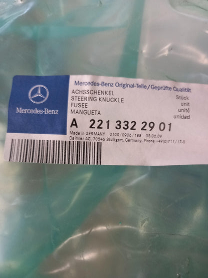 Original MERCEDES-BENZ S W221 CL C216 Achsschenkel vorne links A2213322901