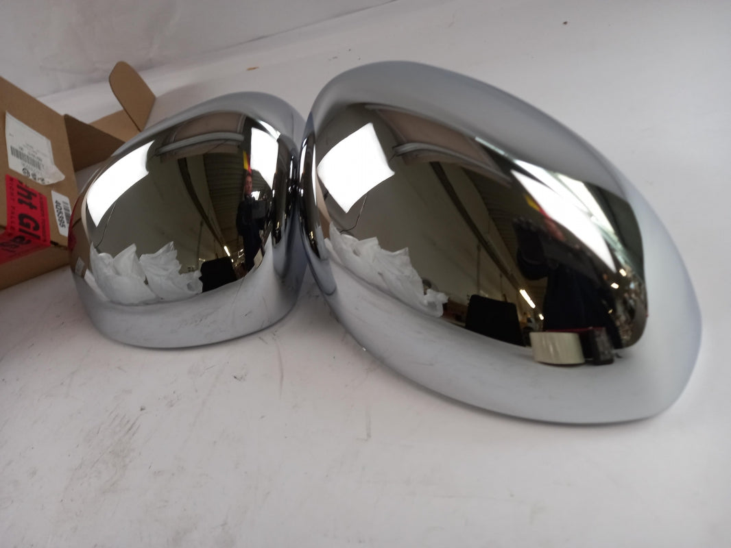 Original FIAT 500 (2020-) Satz Außenspiegel Abdeckungen Chrom 52176219