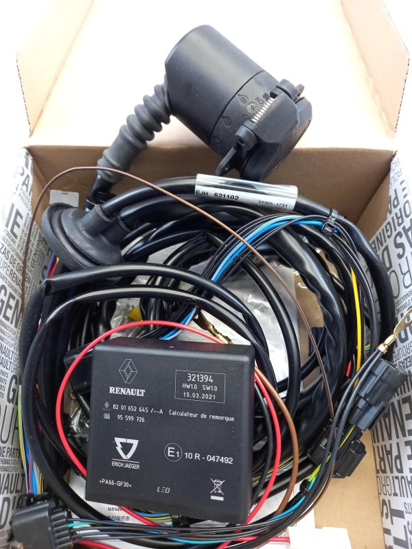 Original RENAULT Espace V 13-polige Anhängerkupplung Elektrosatz 8201645041