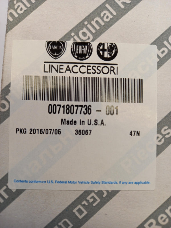 Original FIAT Talento II Parksensor System Satz PDC Hinten 71807736