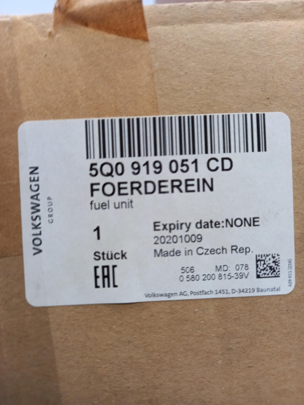 Original OE Volkswagen Kraftstoff-Fördereinheit 5Q0919051CD
