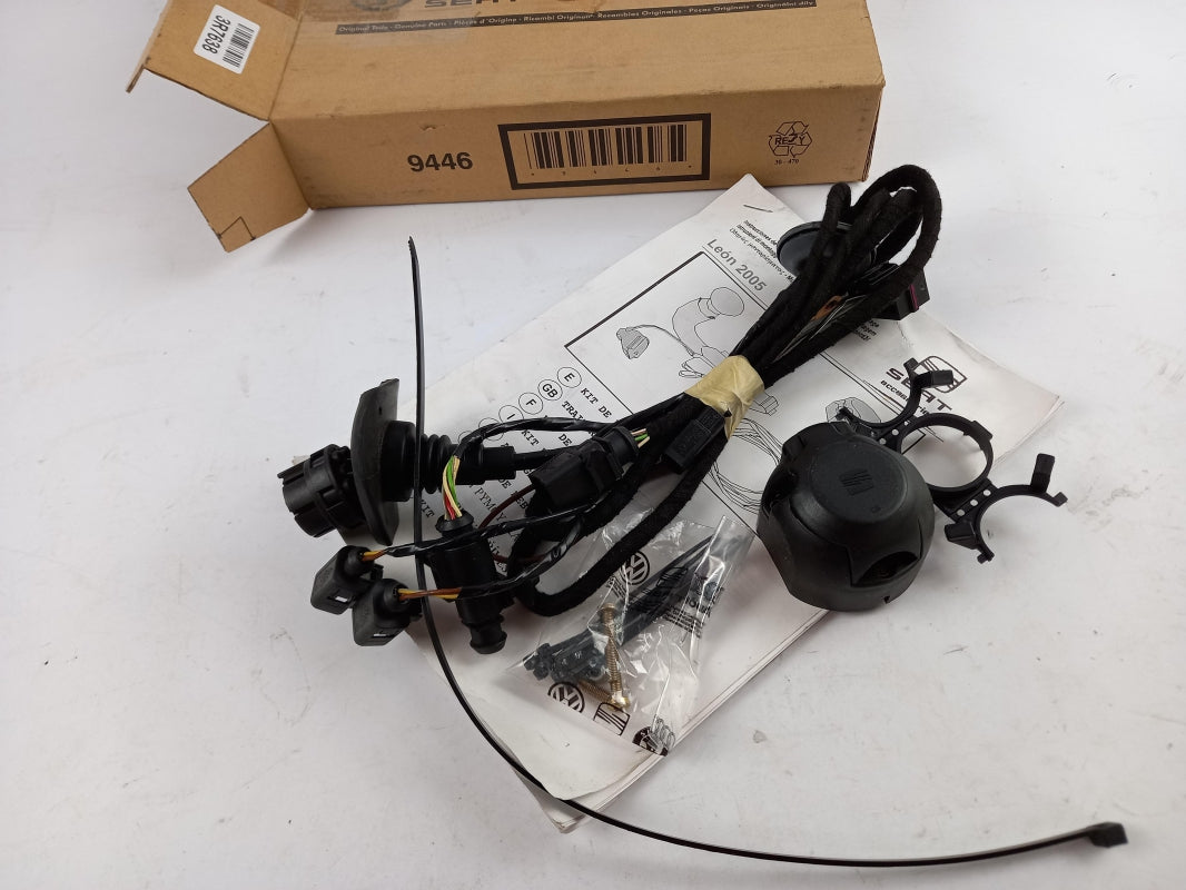 Original SEAT Leon 1P Anhängerkupplung Elektrosatz 7-pol 1P0055203