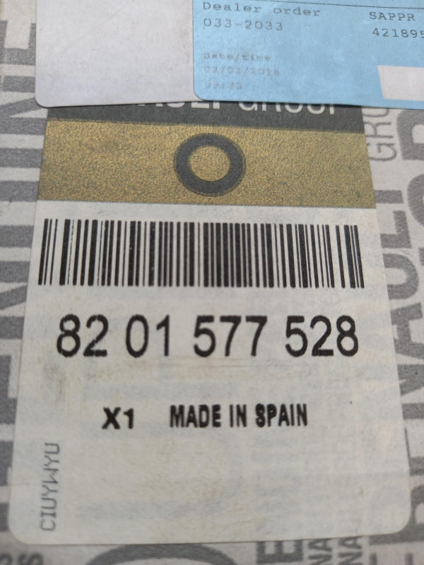 Original RENAULT Kangoo II 2008-2013 Wischerschalter 8201577528