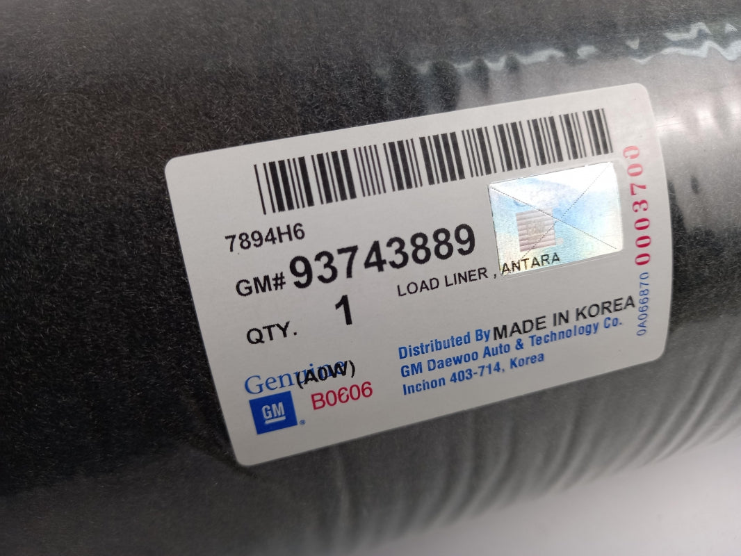 Original OE OPEL Kofferraummatte 93743889