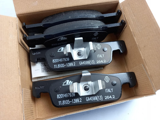 Original RENAULT Clio IV Twingoo III Logan II Bremsbeläge 410602581R