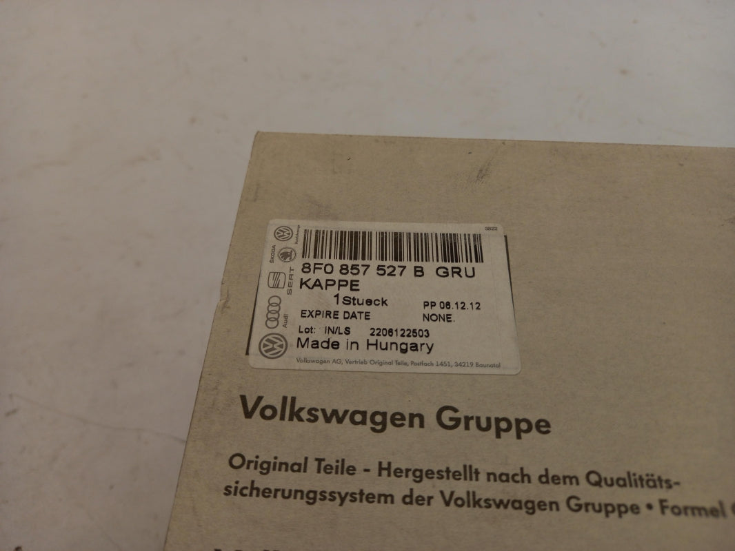 Original AUDI A4 (08-15) Außenspiegel Abdeckung Grundiert Links 8F0857527BGRU